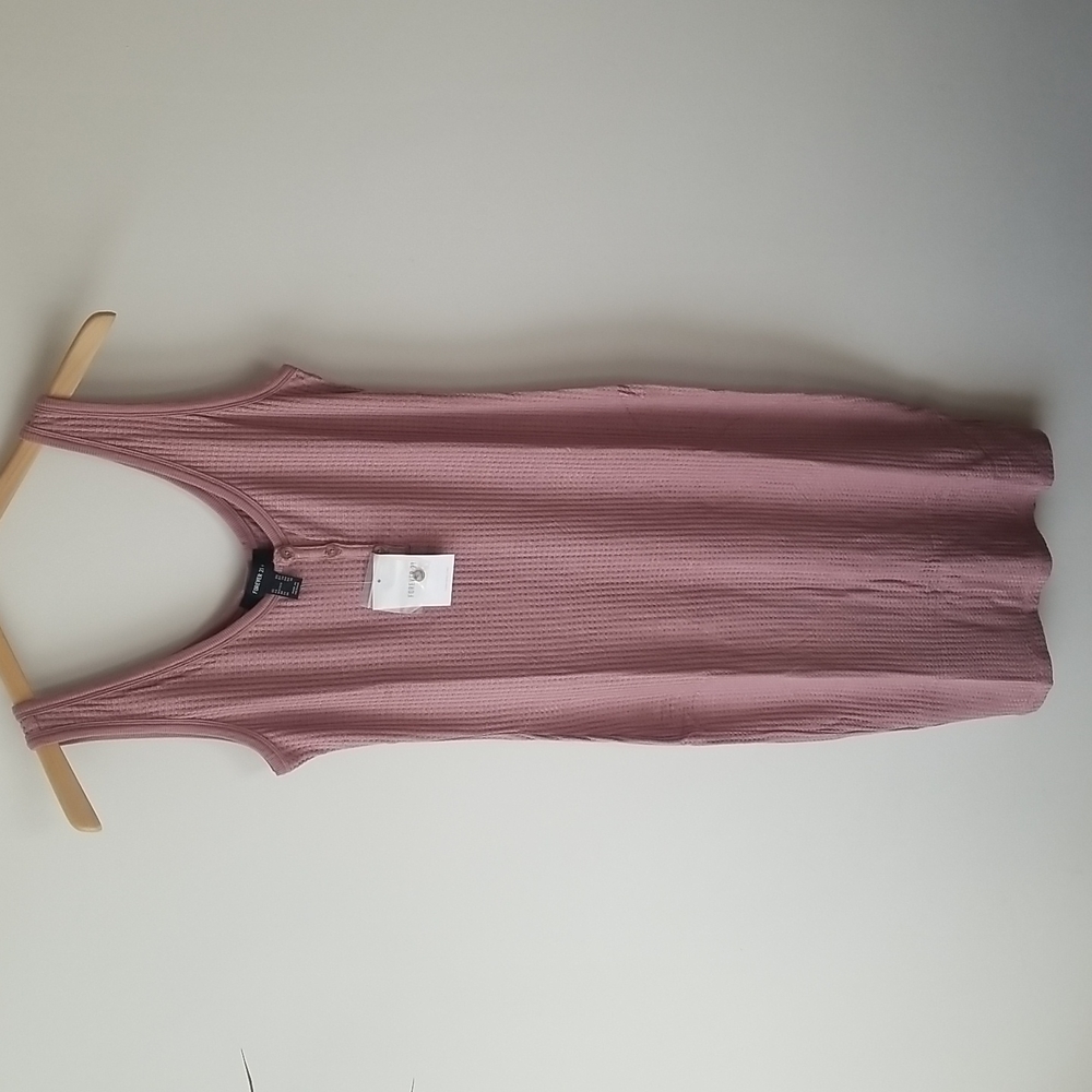 Waffle Knit Tank Dress Forever 21